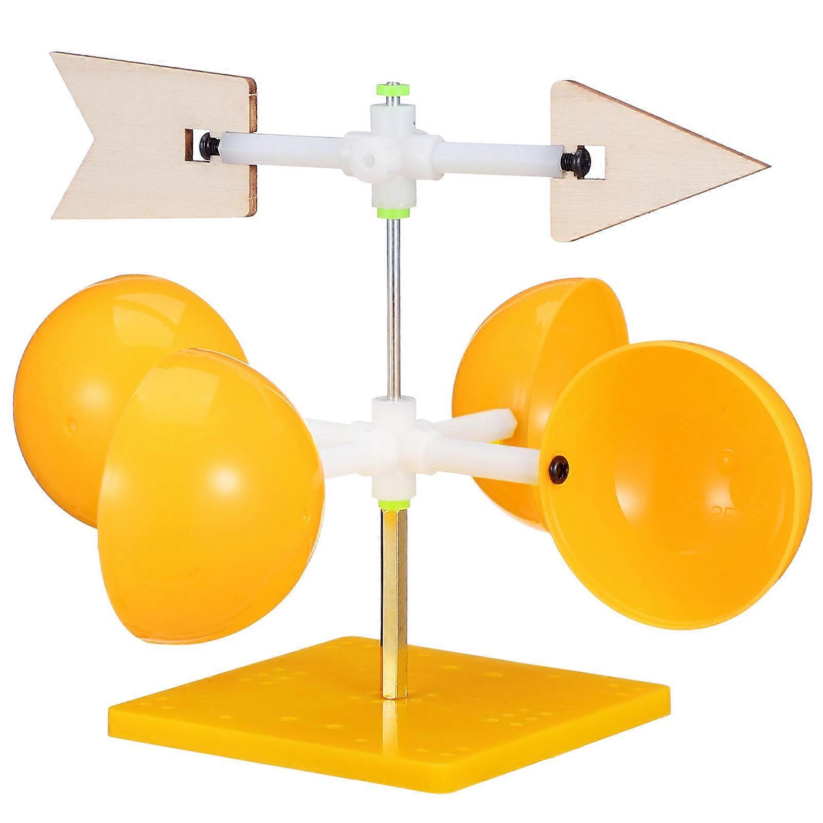 Kids Wind Vane Toy Assembly Model for Educational Science Experiments