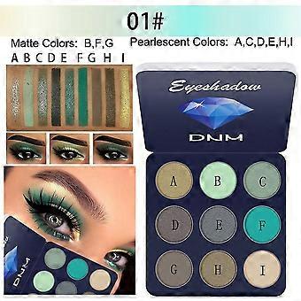 9 Colors Eyeshadow Palette Eye Shadow Glitter Smoke Eyeshadow for Women