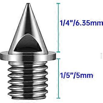 Koolstofstalen spikes voor atletiek, ultralicht, 6 mm, 32 stuks, vervanging voor atletiek, sprint, hardlopen, crosscountry, compatibel met atletiekschoenen.