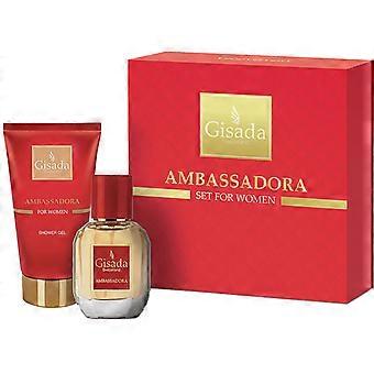 Ambassadora for Women Gift Set EDP 50 ml a Shower Gel 100 ml 50ml