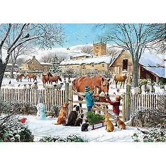 Winter Treats - Jigsaw Puzzle FSX-062