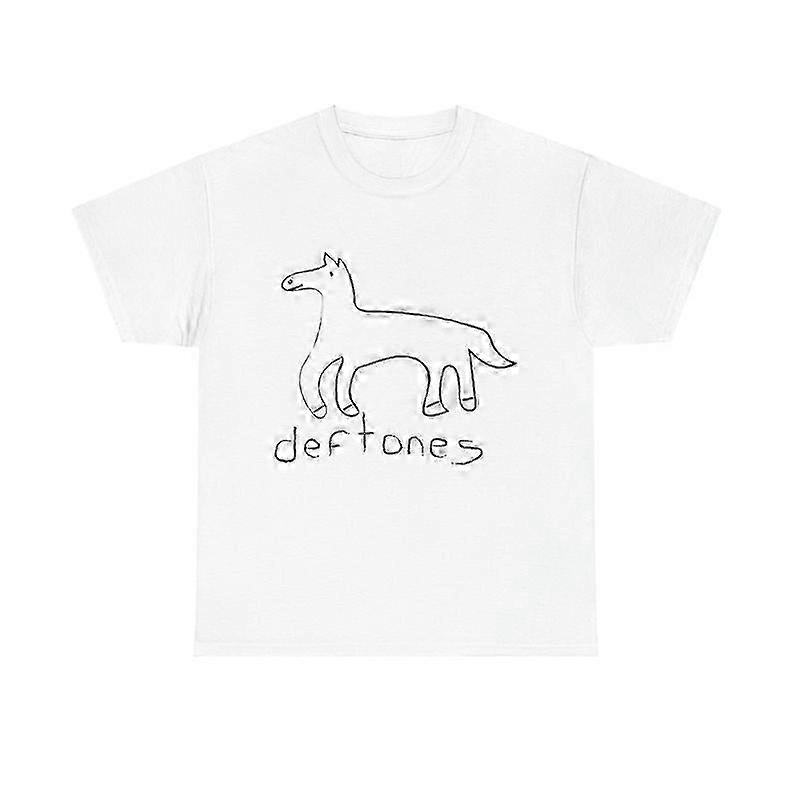 Deftones Vit Ponny Tshirt-MBE70