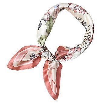 Small Silk Scarf Flower Printed for Decoration 1Pcs Fashion Neckerchief