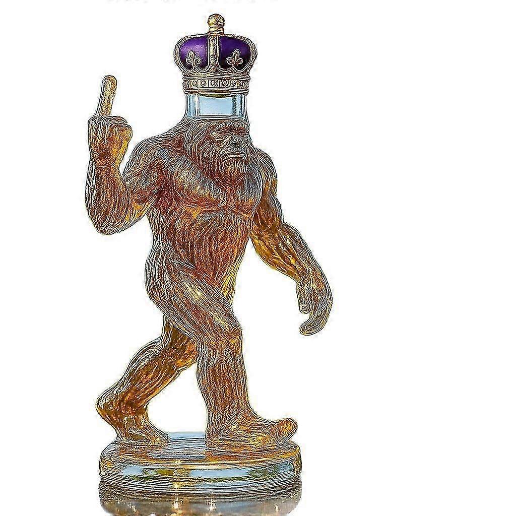 Whiskey Decanter Sasquatch Shape