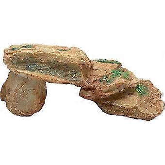 26-27s Reptile Basking Rock Turtle Tank Decor Snakes Resting 1Pcs
