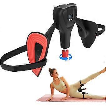 Thigh Master, Adjustable Pelvic Floor Exercise Devices Inner Thigh Trainer 0–100 lbs Resistance, Kegel Exerciser with Counter & Bands, Leg Workout E