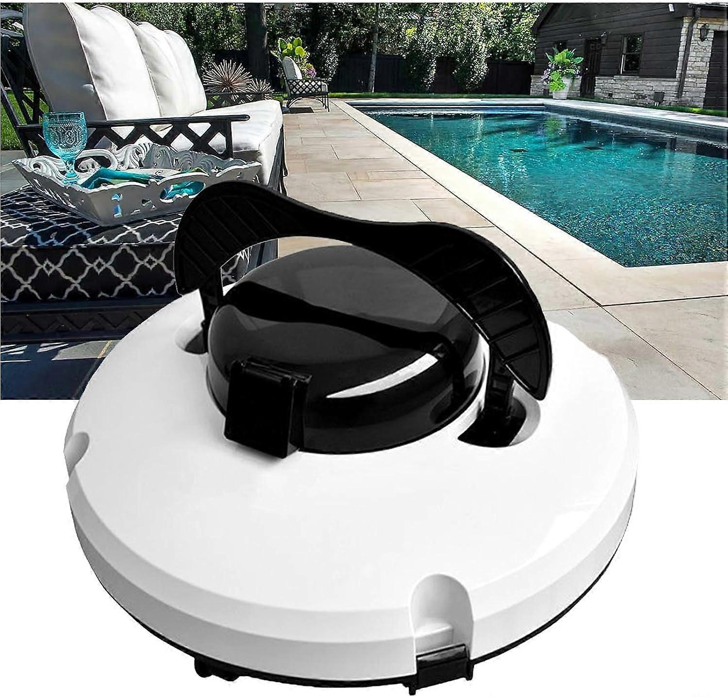 Smart Cordless Robotic Pool Cleaner with Powerful Suction, Self Parking Function, 120Min Runtime