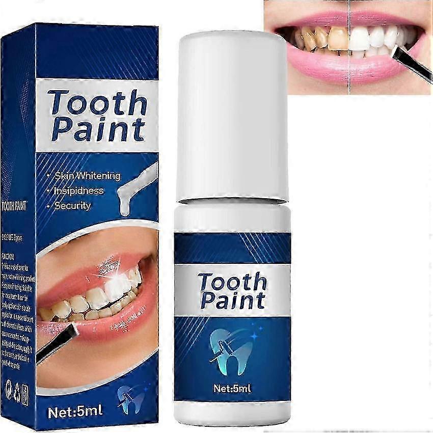5ml Tooth Paint for Instant Whitening, Teeth Yellowing Solution