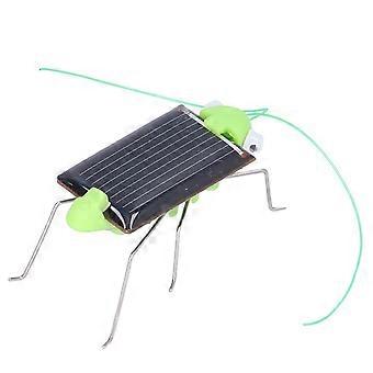 Solar Powered Grasshopper Toy for Kids, Mini STEM Educational Walking Insect with BatteryFree Operation