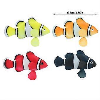 Silicone Bionic Luminous Clownfish Fish Swim Decoration for Fish Tank Aquarium
