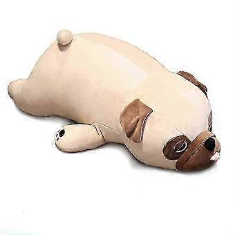 bulldog Plush Toy, 50cm Stuffed Animal Throw Plushie Pillow Doll, Soft Fluffy Puppy Dog Hugging Cushion - Present for Every_HP