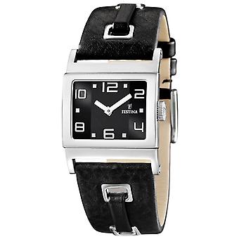 Feast Quartz Analog Women's Watch with Cowhide Bracelet F16475/5