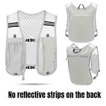 For Marathon trail Running Vest Lightweight Hiking Vest Backpack Reflective Hydration Water Bladderr Pack With Phone Pocket