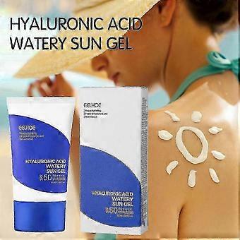 @26-27@1pc Eelhoe Hyaluronic Acid Moisturizing Sunscreen Gel Moisturizing And Refreshing Against Uv Rays Outdoors In Summer