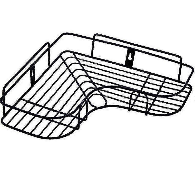2pcs Shower Stand, Shower Shelf, Corner Kitchen StandBlack