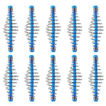 Professional Carp Fishing Bait Feeder Spring & Lure Bait Leader, 10Pcs Strong Elasticity