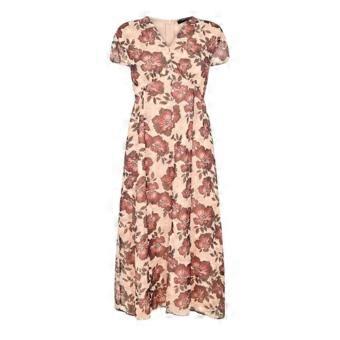 French Connection Womens/Ladies Elyse V Neck Flutter Midi Dress