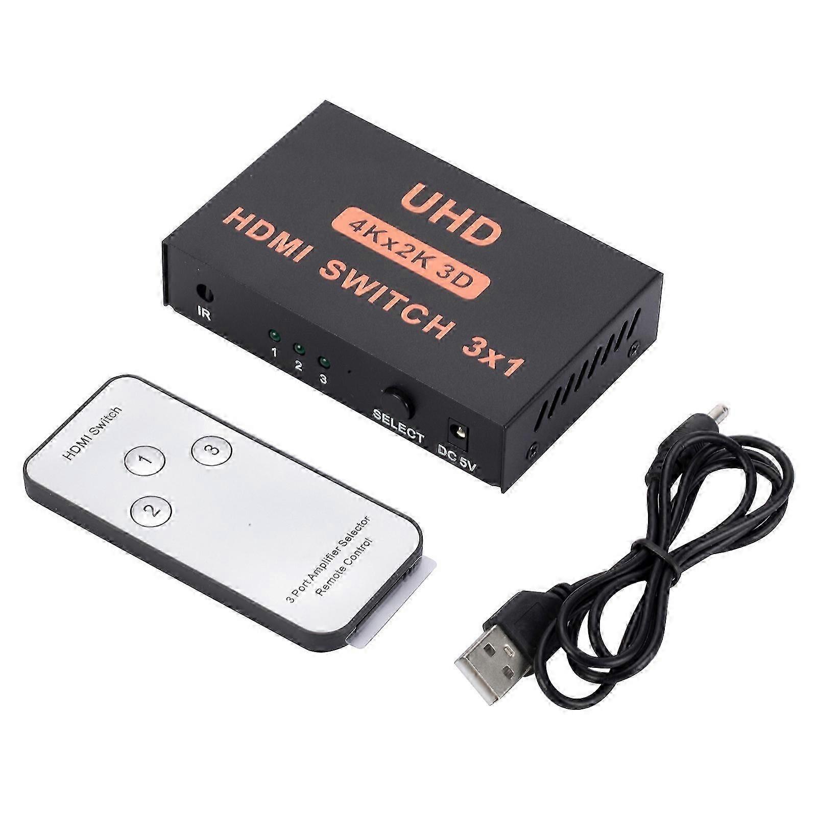 HDMI 3 In 1 Out 4K Switch