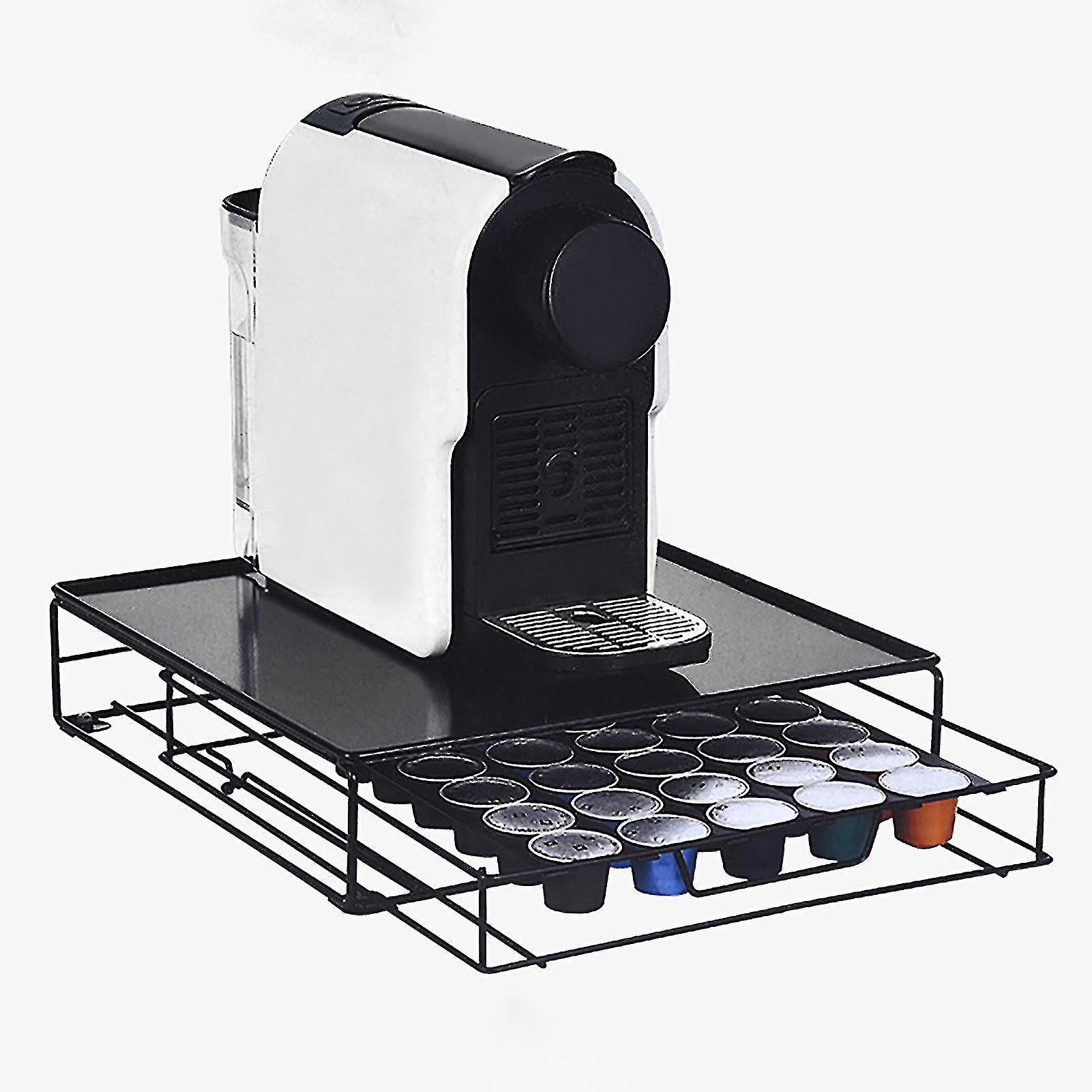 Coffee Pod Holder Large Capacity Drawer Design Convenient Coffee