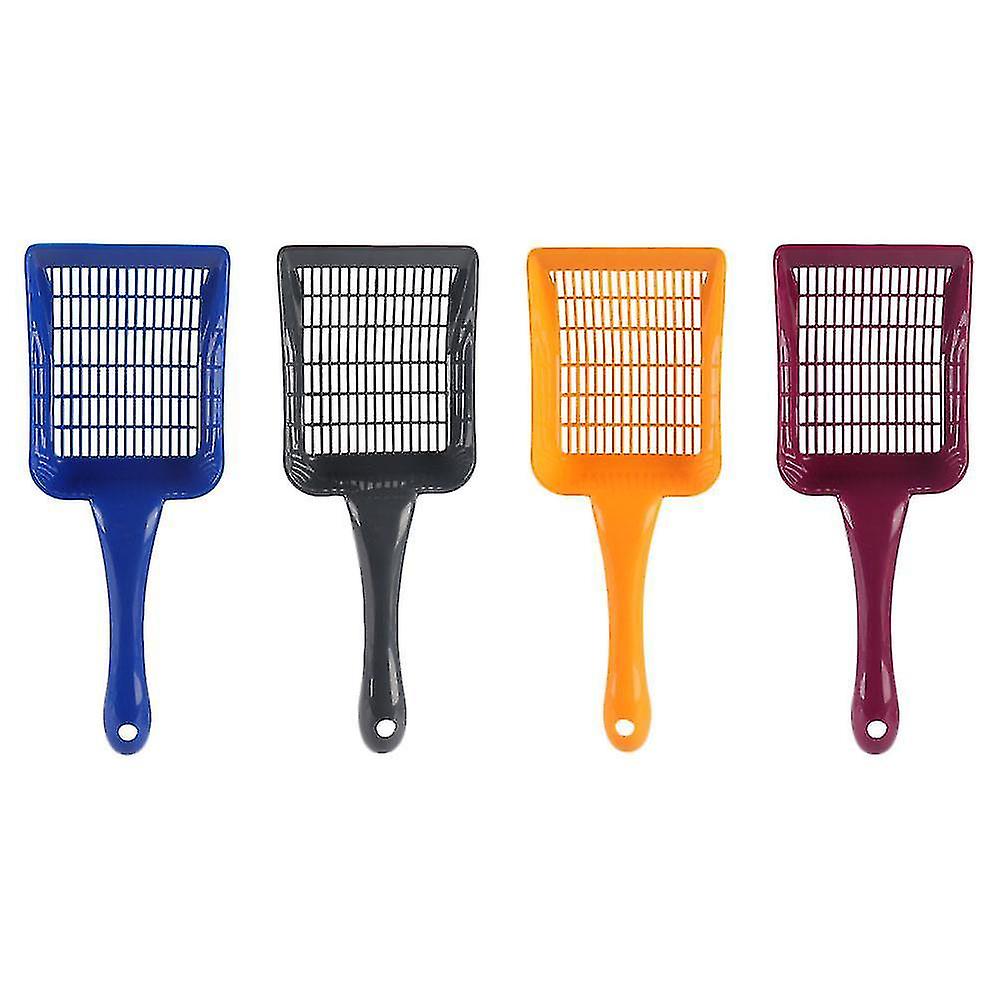 4pcs Cat Litter Scoops Useful Cat Litter Shovel Cat Litter Cleaning Tool
