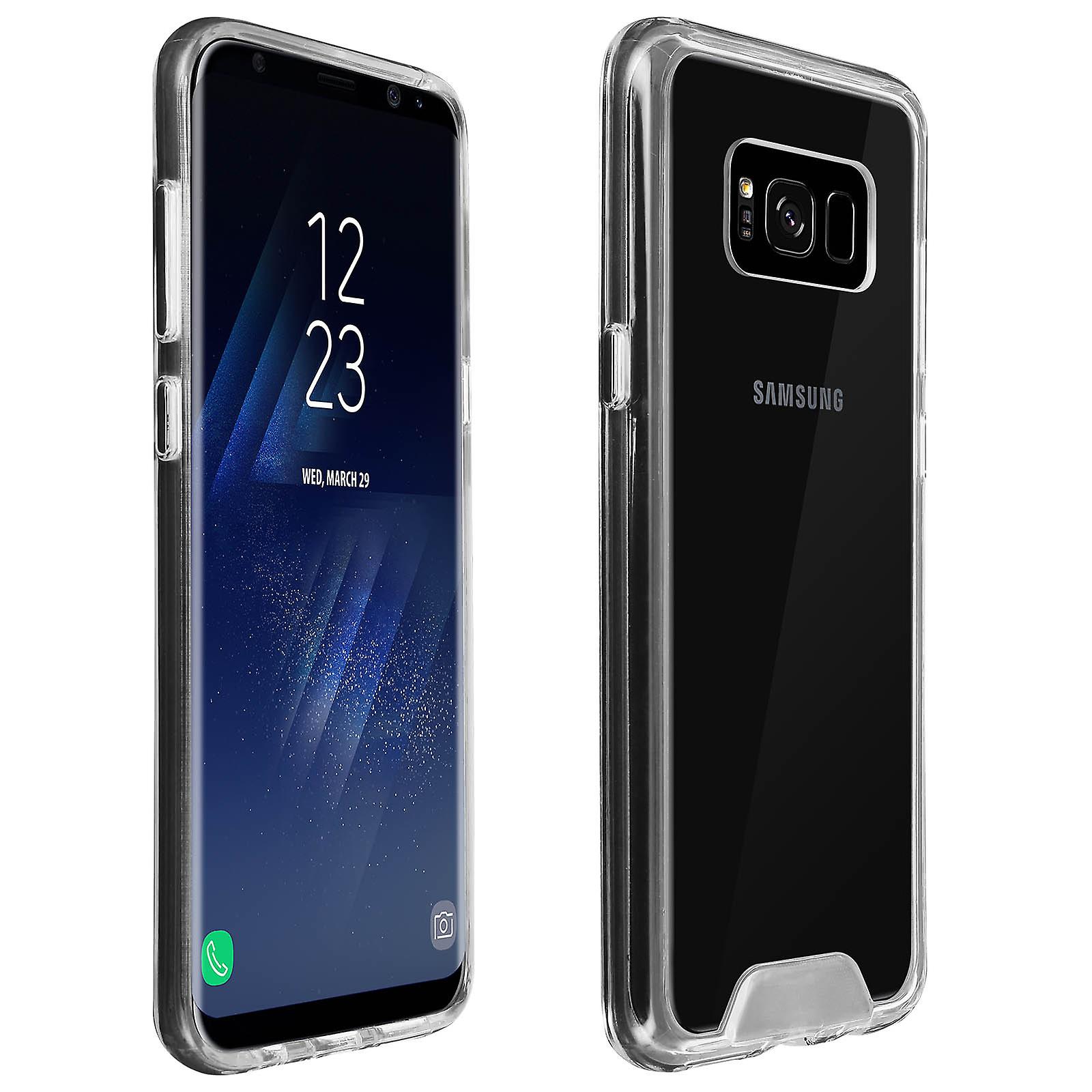 Capa Galaxy S8 Plus Coleção Cristal Bimatéria – Transparente