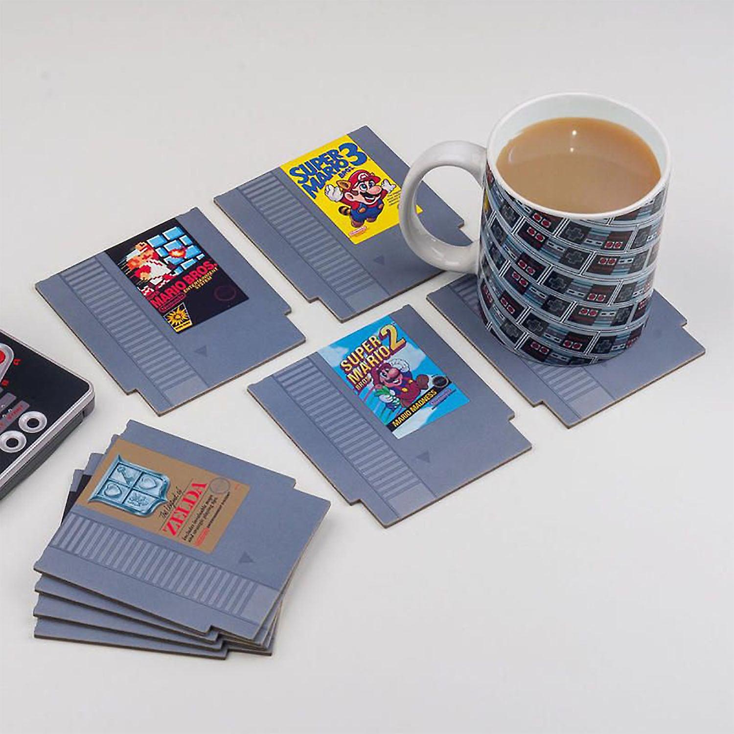 Nintendo - Nes Cartridge Coasters Set