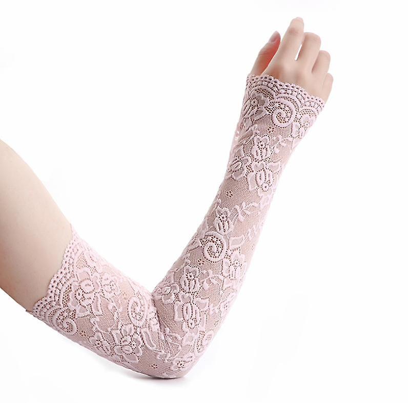Summer Lace Gloves Arm Sleeve UV Protection