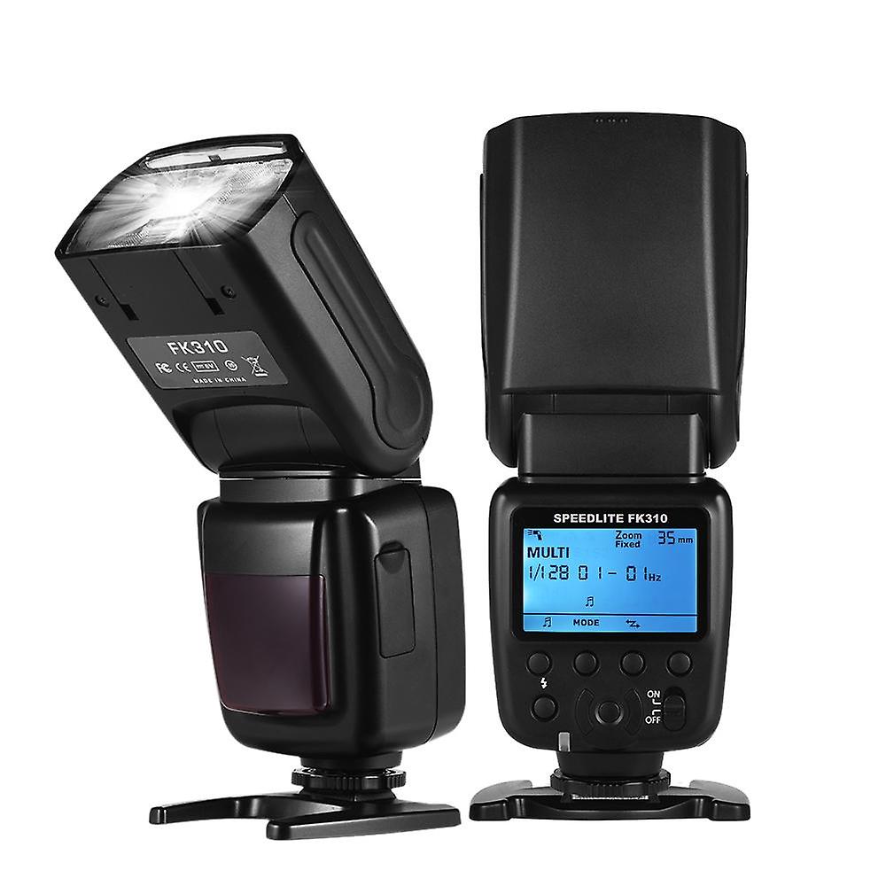 Universal Wireless Camera Flash Light Speedlite GN33 LCD Display for Canon Nikon Sony Olympus