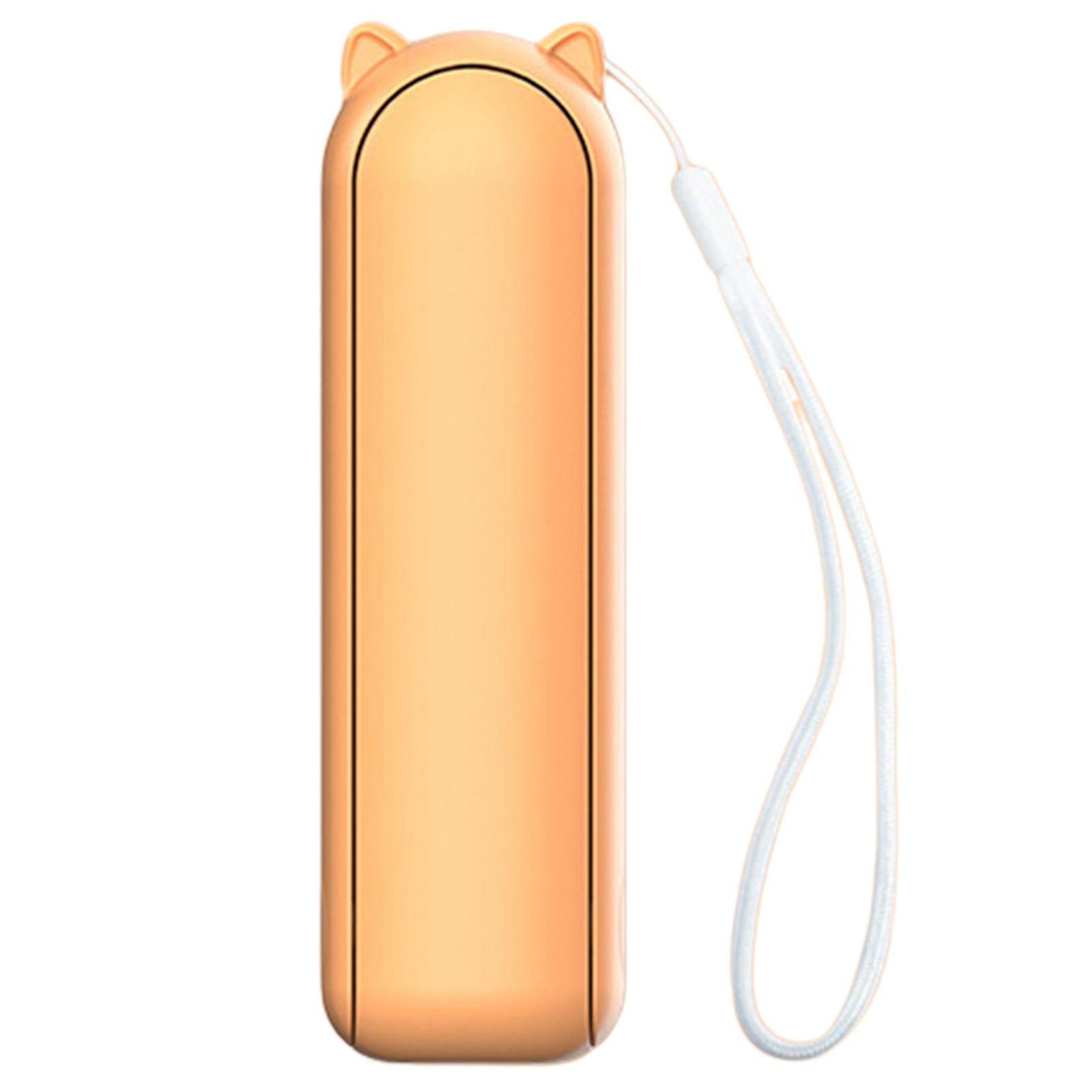 Handheld Fan with Lanyard Multifunctional Folding Cooling Fan Portable USB Charging Fan