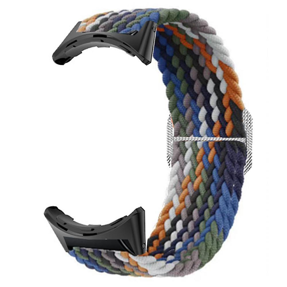 Weave Nylon Strap For Google Pixel Watch Band Rainbow Color Bracelet Replacement Designed