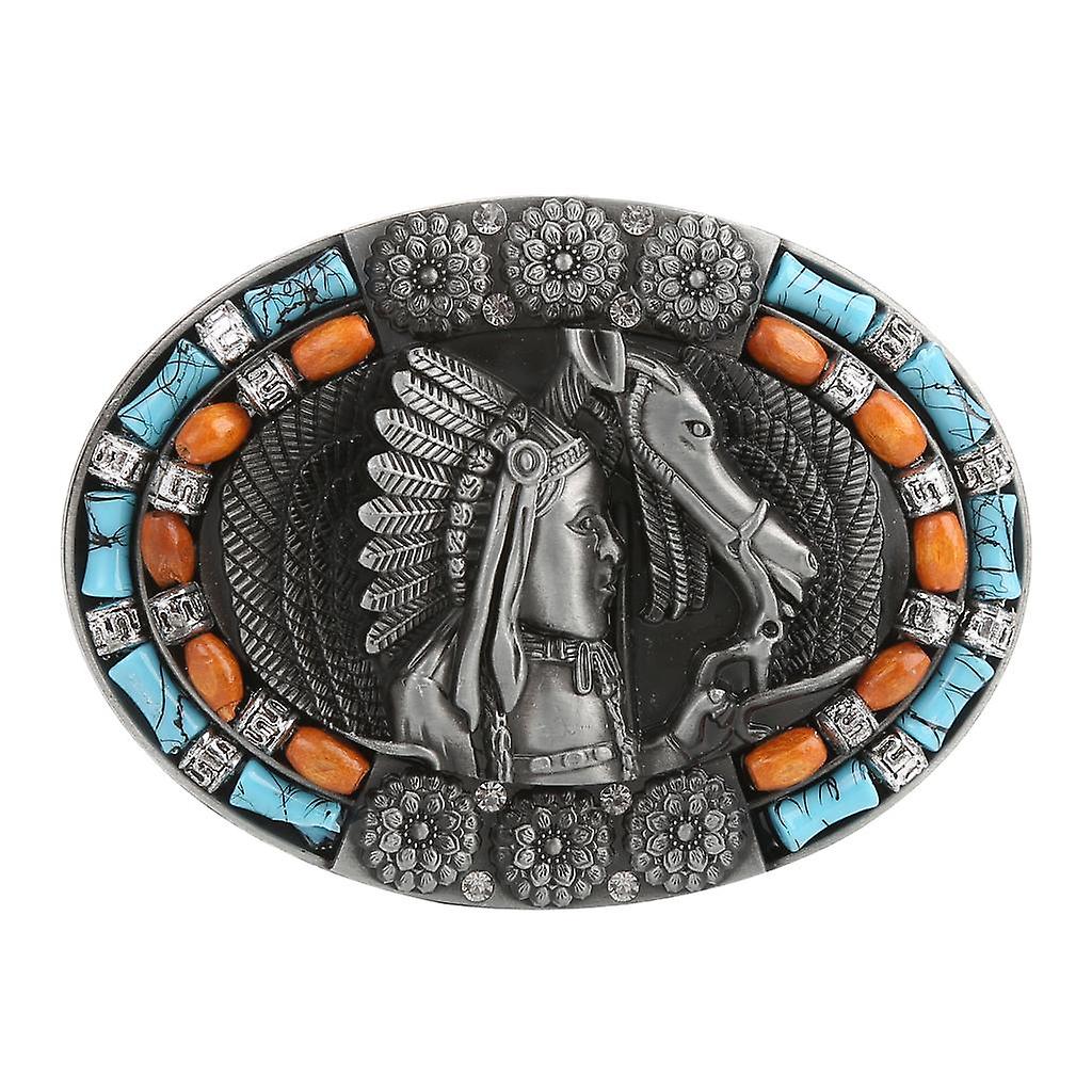 الغربية رعاة البقر روديو حزام مشبك رجالي المرأة البوهيمي نمط حزام التبعي 1