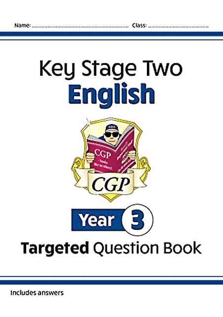 Ks2 English Year 3 Targeted Question Book by CGP Books Paperback