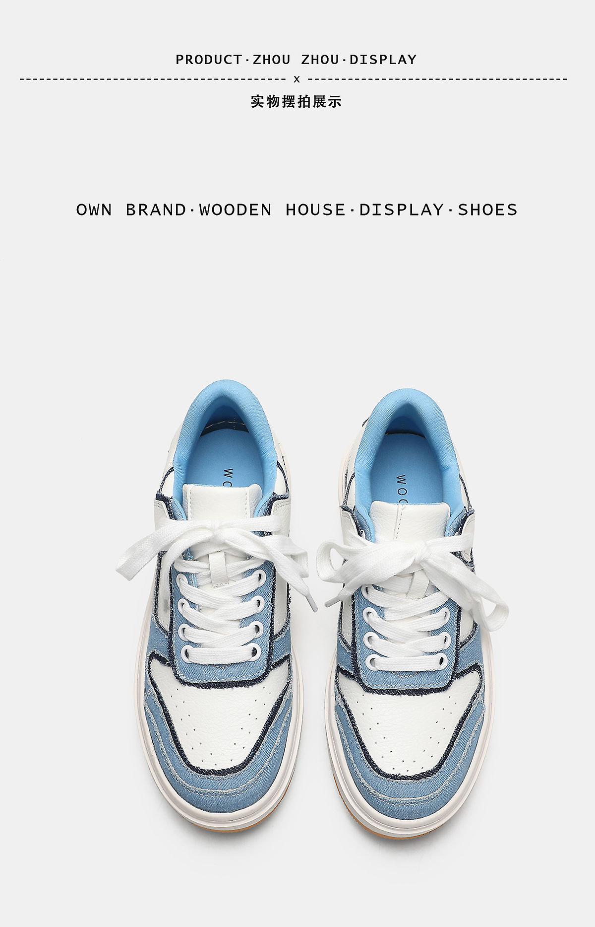 2023 Nouvelle plate-forme décontractée incrustée de cuir Baskets augmentées