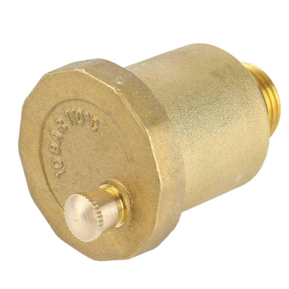 Brass Automatic Air Vent Valve 1/2 Inch Male Thread For Solar Water Heater  Pressure Relief Valve To | Fruugo NO
