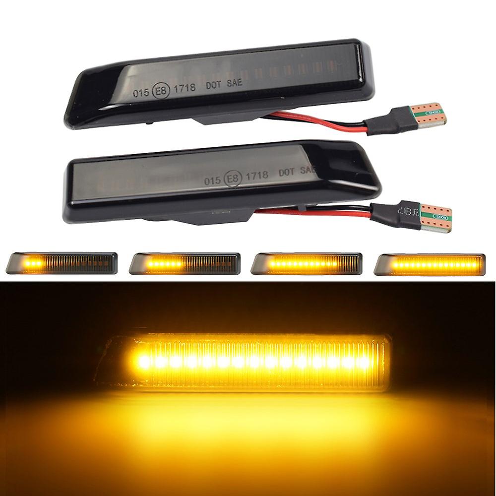 Flasher Dynamic Blinker Indicator Led Turn Signal Light Side Marker Sequential Lamp For Bmw 5 Series E39 1995-2003 M5