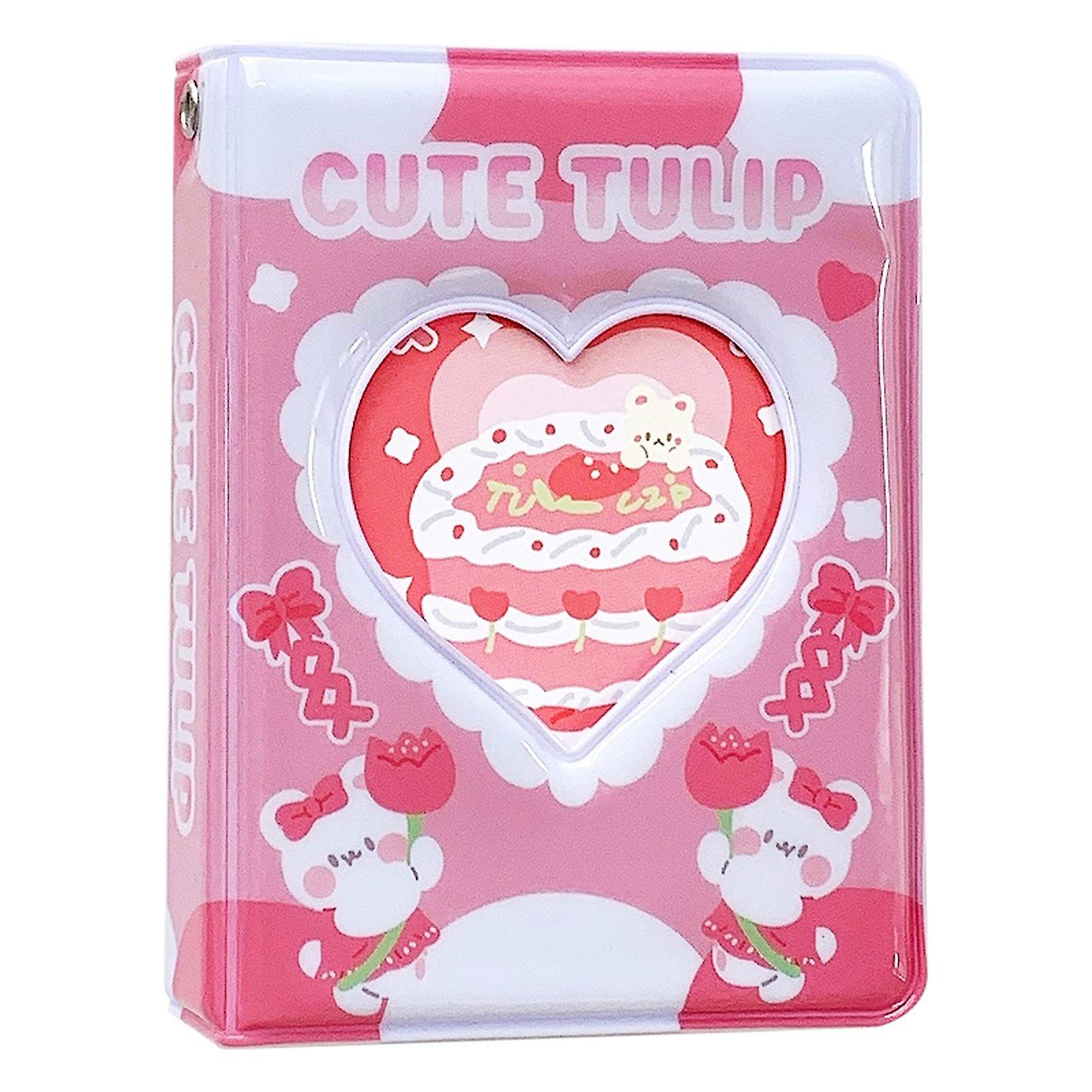 Portable Ins Style Photo Album Moistureproof Small Fresh Postcard Storage For Birthday Gifts New Year's Gifts