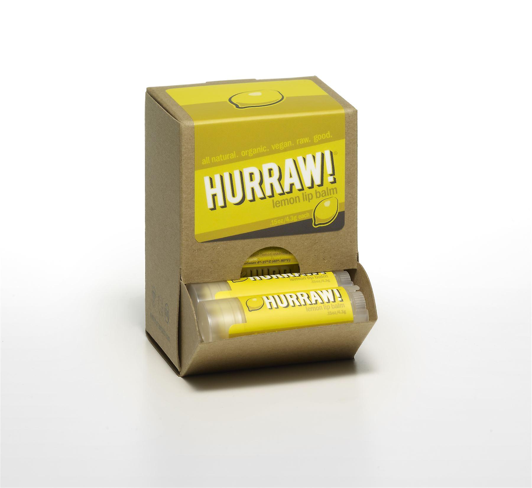 Hurraw Lip Balm-Lemon Lip Balm