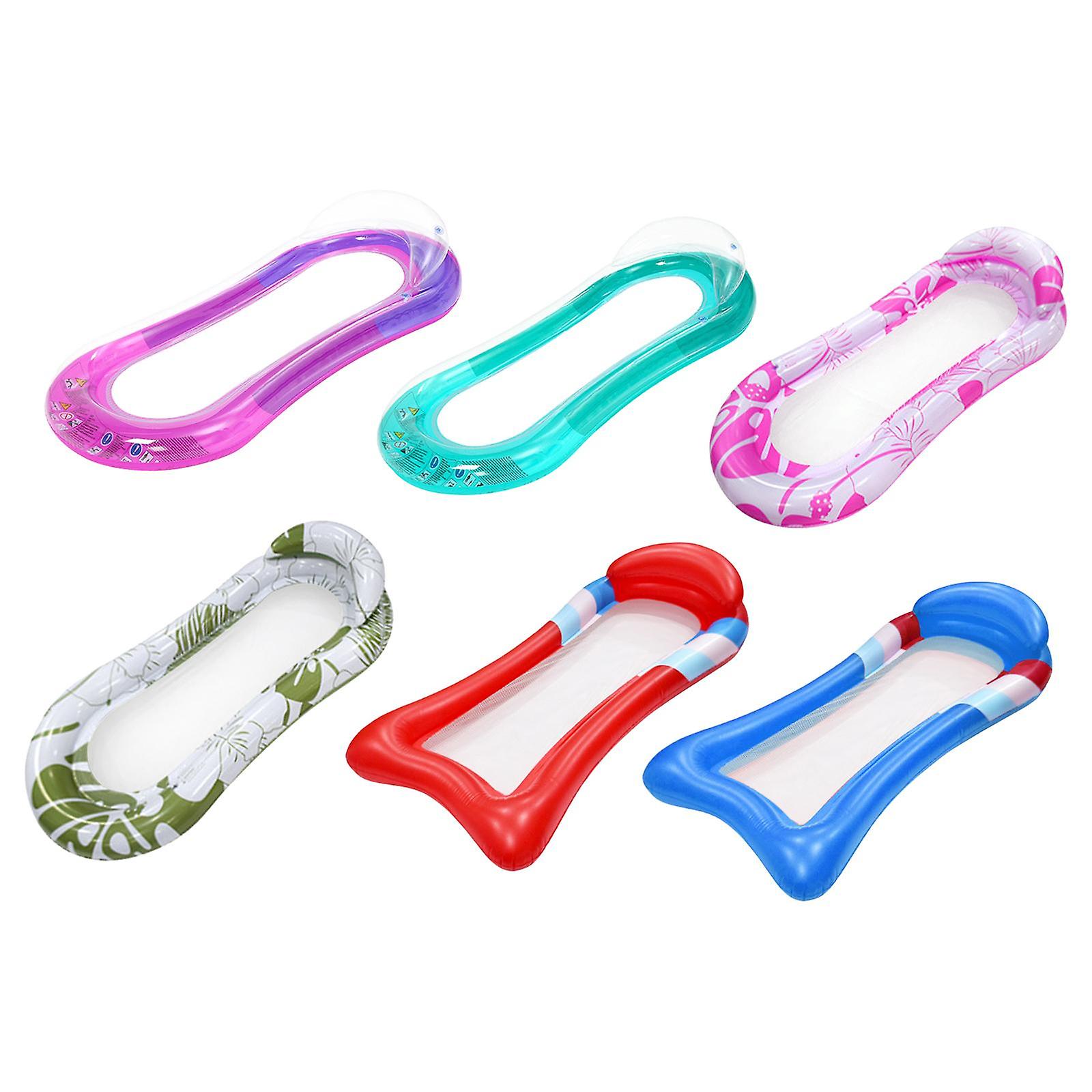 Inflatable Pool Floats Pool Raft Swimming Pool Lounger for Beach Kids ...