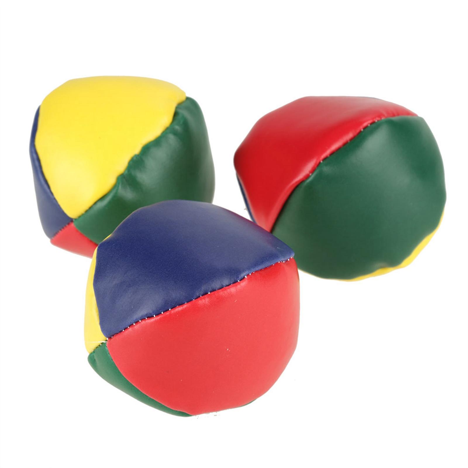Haofy 3 PCS Pu Juggling Balls Clown Juggle Ball Set for Beginner&Professionals, Juggling Balls Juggling Ball (Giallo