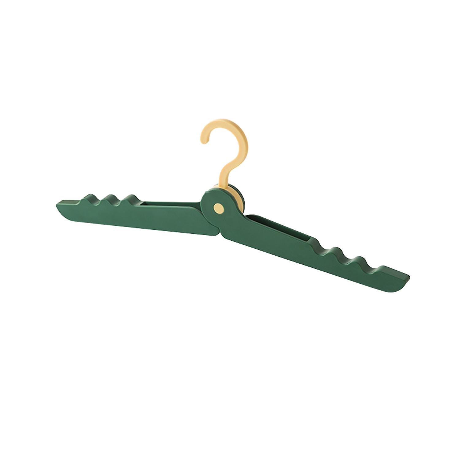 Multi-Functional Plastic Clothes Hanger Travel Space Saving Foldable Hanger Creative Clothes Rack Ch