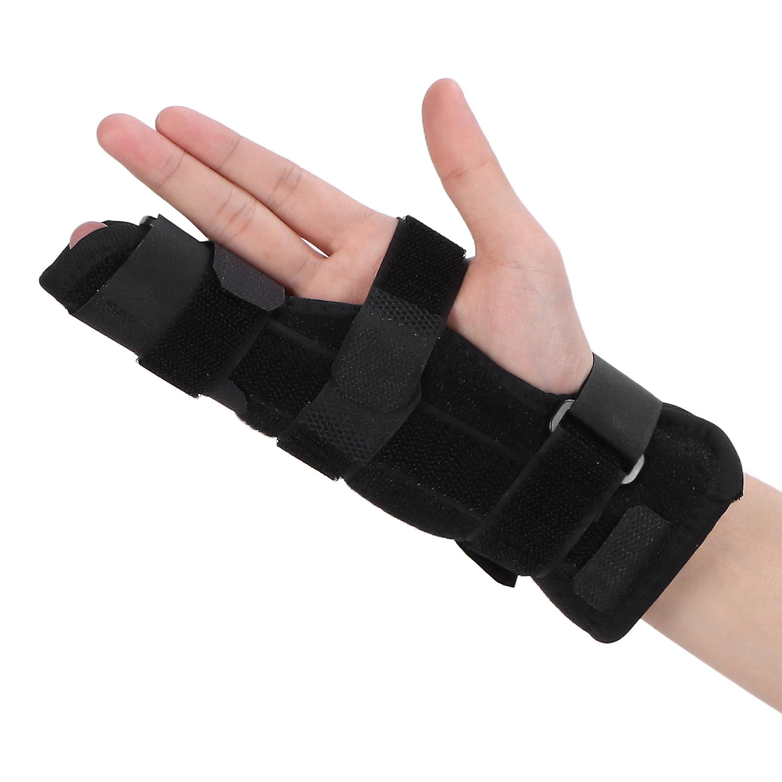 Finger Brace Adjustable Splint M Breathable Hand Support Stabilizer