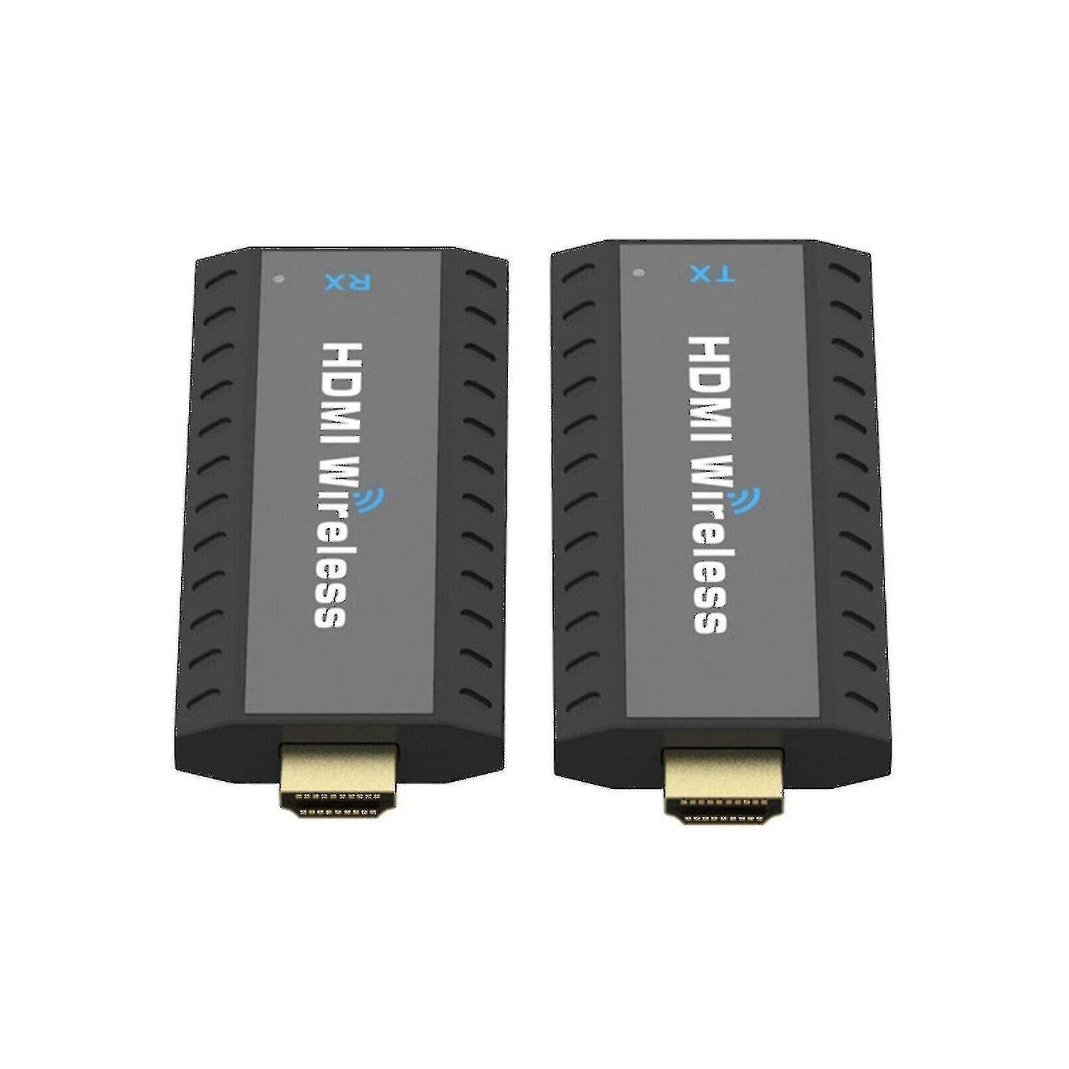 Wireless Hdmi Extender Video Transmitter Receiver Screen Mirror Pc To Tv