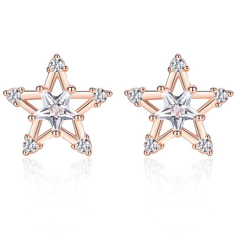 Earrings For Women Girls Stud Pack Drop Dangle Jewelry Fashion S925 Dignified Generous Style
