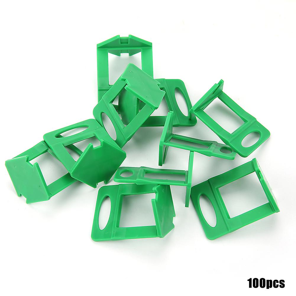 100pcs/set Tile Leveling Clips - Tiling Tool for Wall & Floor Leveler System