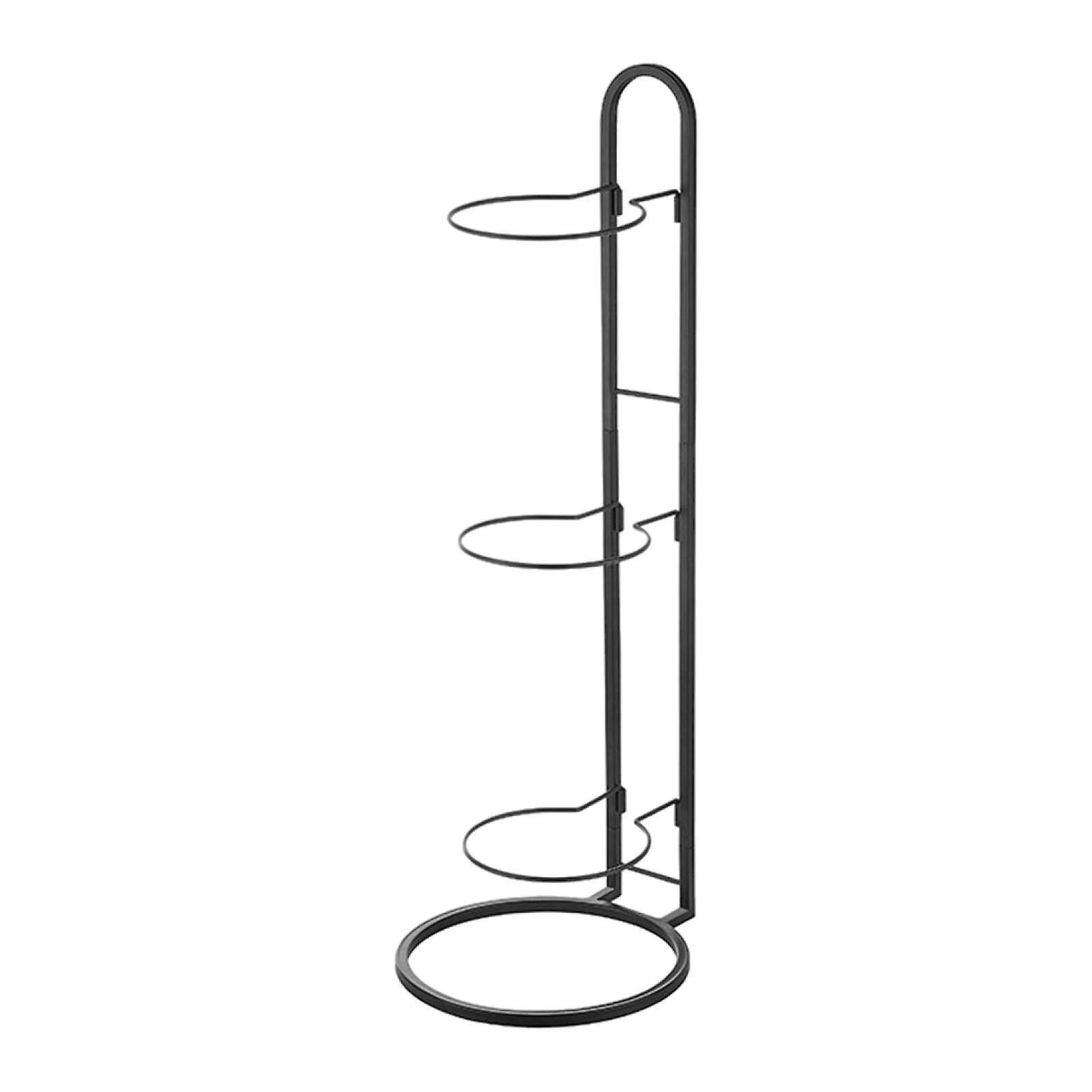 Basketball Display Rack Balls Storage Rack 3 Layer Durable Bracket Portable Ball Holder Ball Shelf for Football Exercise Ball