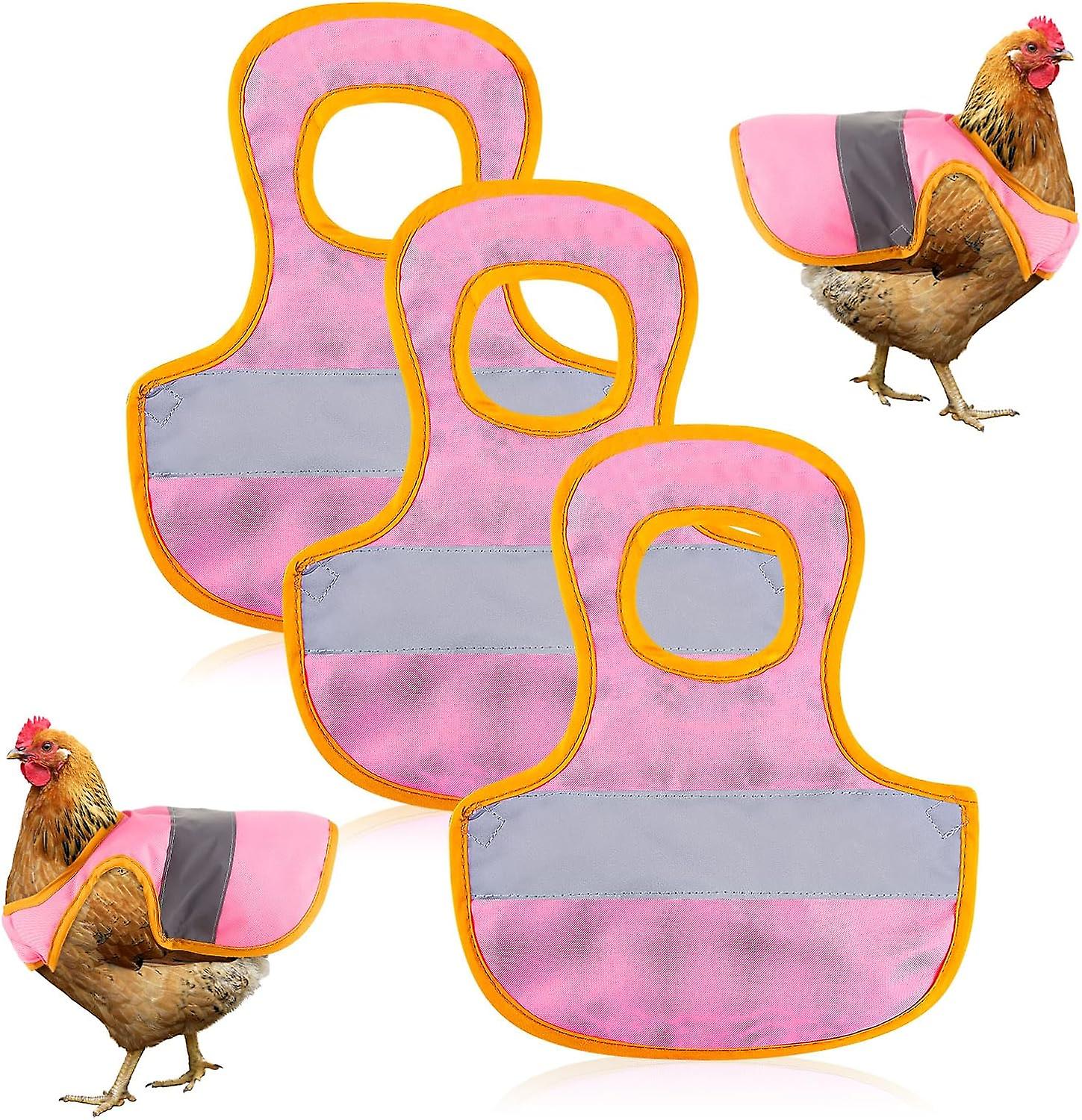 Αντανακλαστική ζώνη κοτόπουλου Hen Saddle Apron Ρυθμιζόμενο Hen Reflective Vest