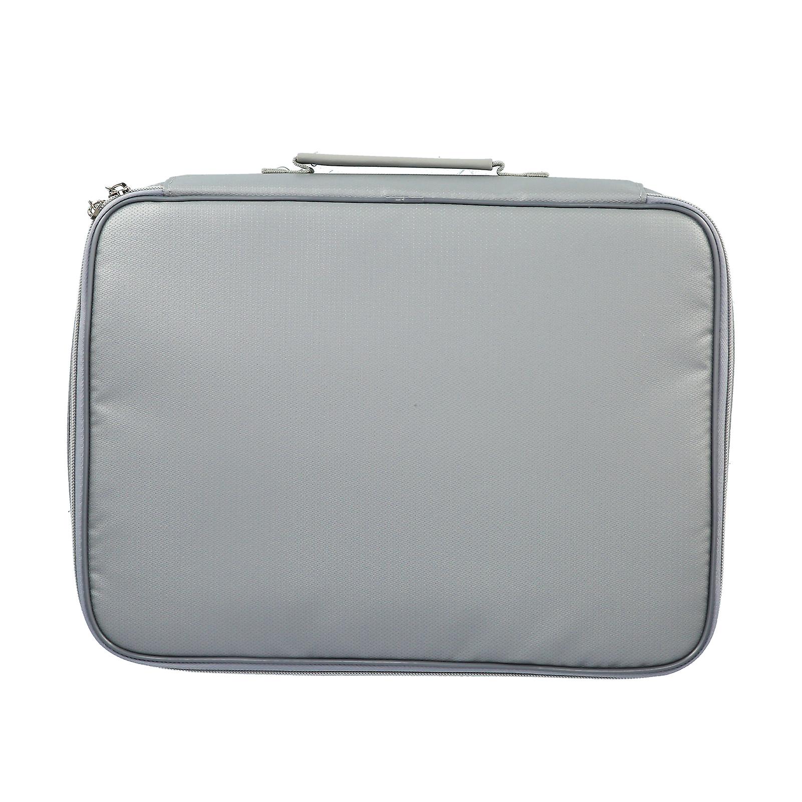 Document Bag Fireproof Waterproof Portable Large Size Multi Layer File Organizer for Home and Travel