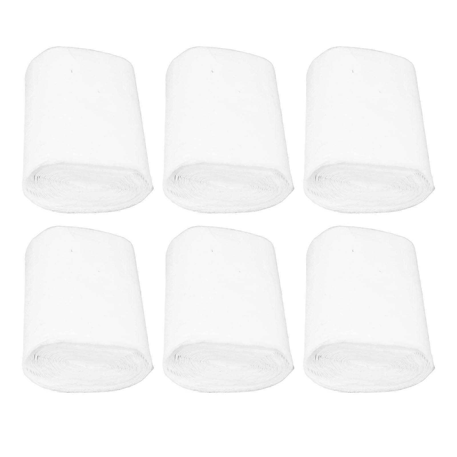 10 Rolls Cast Padding Individual Pack Cotton Undercast Padding Roll Wrap Soft Cast Supplies Wound Care 5.9 X 157.5in 