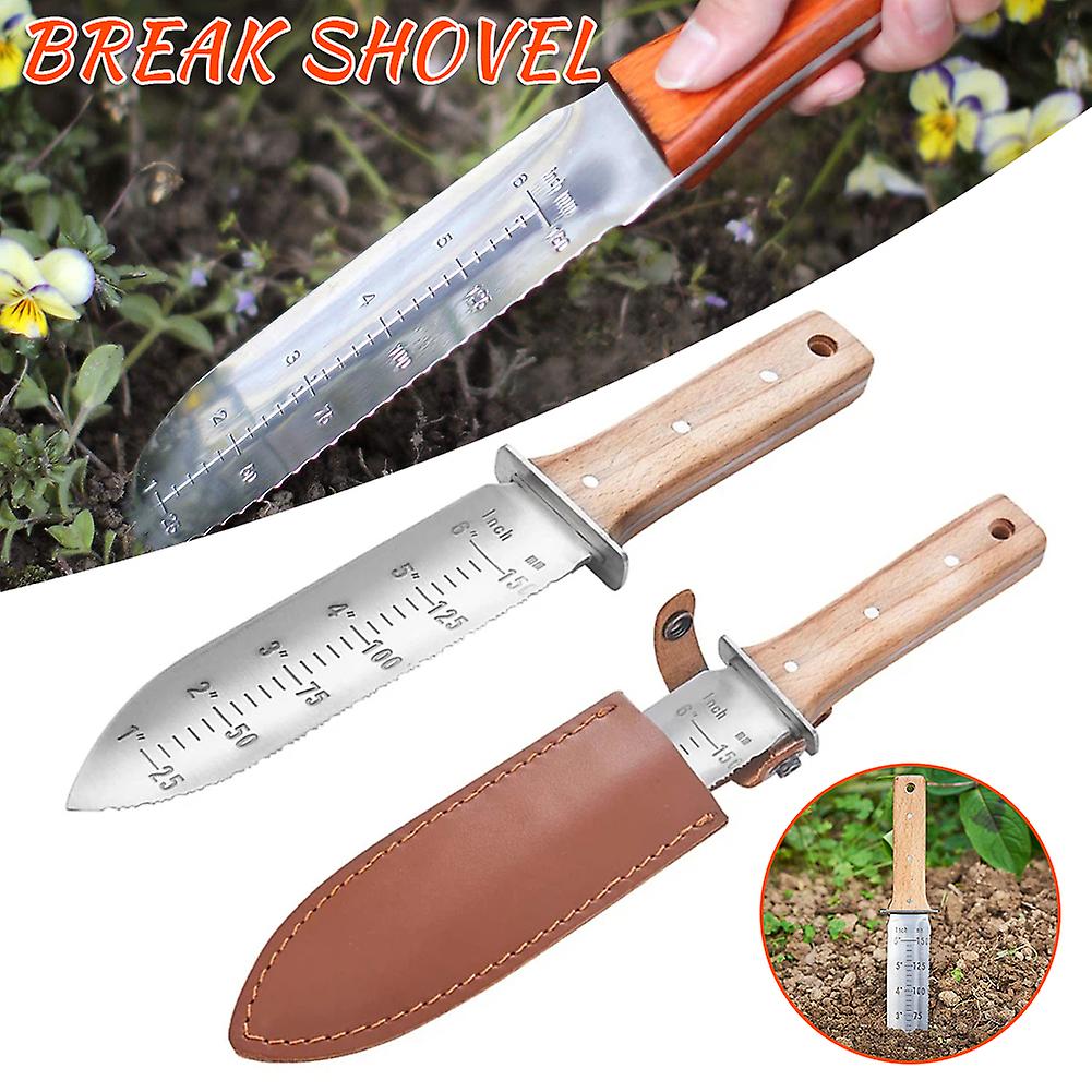 Durable Gardening Tool Multifunctional Stainless Steel Shovel for Diy Planting Pruning