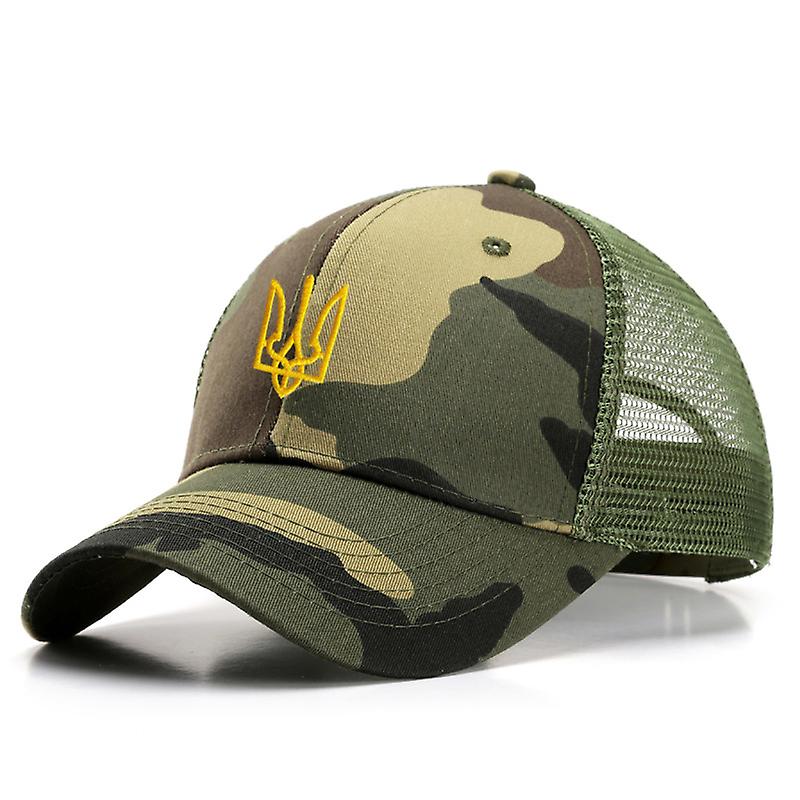 Casquette Baseball Camouflage Unisexe Réglable - Style Militaire En Coton